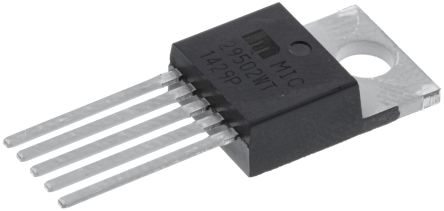 Microchip Spannungsregler 5A, 1 Niedrige Abfallspannung TO-220, 5-Pin, Einstellbar