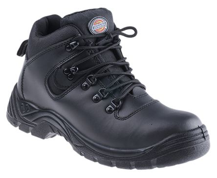 black steel toe cap boots
