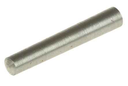 RS PRO Zylinderstift Passfeder, Typ Kegelstift, Ø 3mm, L. 20mm Stahl Glatt