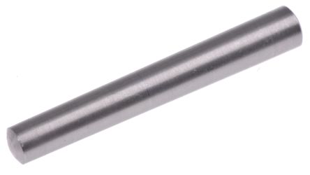 RS PRO Zylinderstift Passfeder, Typ Kegelstift, Ø 5mm, L. 40mm Stahl Glatt