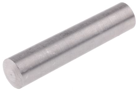 RS PRO Zylinderstift Passfeder, Typ Kegelstift, Ø 6mm, L. 30mm Stahl Glatt