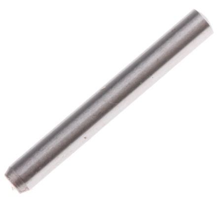 RS PRO Zylinderstift Passfeder, Typ Parallel, Ø 2.5mm, L. 20mm Stahl Glatt