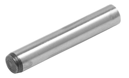 RS PRO Zylinderstift Passfeder, Typ Parallel, Ø 4mm, L. 24mm Stahl Glatt