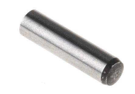 RS PRO Zylinderstift Passfeder, Typ Parallel, Ø 5mm, L. 20mm Stahl Glatt