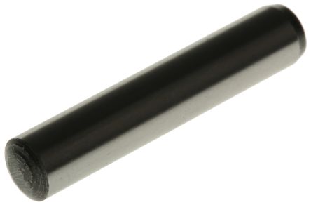 RS PRO Zylinderstift Passfeder, Typ Parallel, Ø 6mm, L. 32mm Stahl Glatt