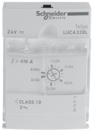 Schneider Electric TeSys LUC Direktstarter 3-phasig 18,5 KW, 690 Vac / 220 MA, Manuell