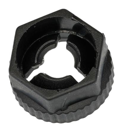 RS PRO, Plain Nylon Hex Nut, UL94-V2, M3