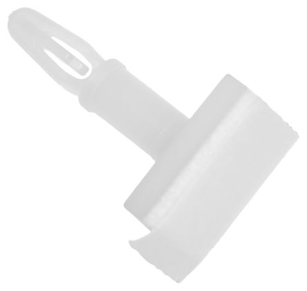RS PRO 4.8mm High Nylon 66 PCB Support for 4mm PCB Hole, 17.8 x 17.8mm Base