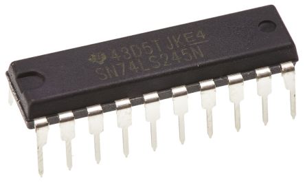 Texas Instruments Transceiver De Bus LS, PDIP, Traversant, 8 Bits, 20 Broches