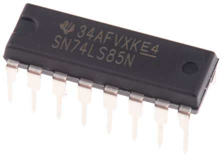 Texas Instruments SN74LS85N Komparator LS Werte-Komparator 4-Bit Non-Inverting PDIP 16-Pin