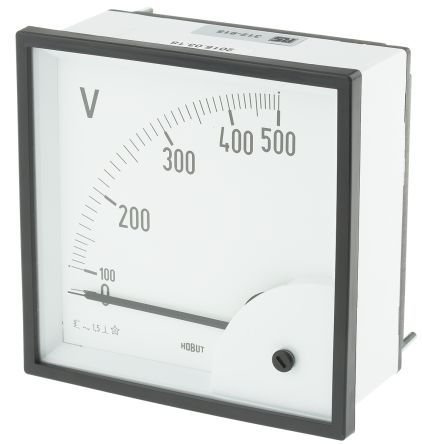 HOBUT Analoges Voltmeter AC, 92mm, 92mm