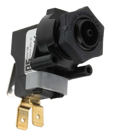 RS PRO 6871 Series Latching Air Switch, 250mm Fly Lead, Panel Mounted
