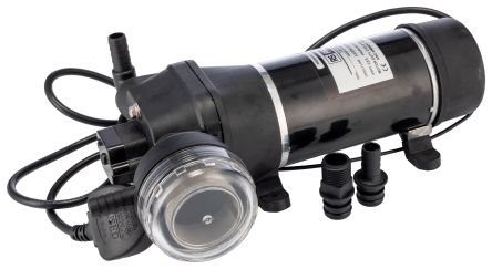 RS PRO Diaphragm Electric Operated Positive Displacement Pump, 17L/min, 2.7 bar, 230V