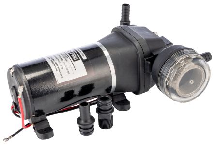 RS PRO Diaphragm Electric Operated Positive Displacement Pump, 17L/min, 2.7 bar, 12V