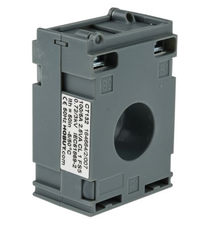 HOBUT DIN Rail Mounted Current Transformer, -30 &#8594; +85 &#176;C 21mm Cable Diameter