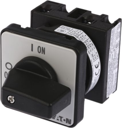 T0-1-102/E + EZ-P1 Eaton | Eaton, DP 2 Position 90° Rotary Switch, 690 ...