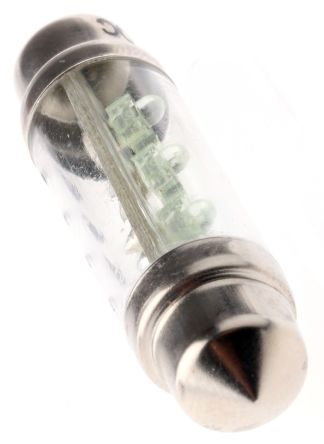 JKL Components Lampada LED Per Automotive, 12 V C.c., 9 Lm, Col. Verde