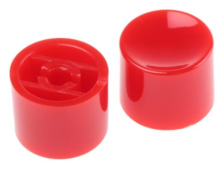 Honeywell Tapa De Botón Pulsador, Color Rojo, Para Uso Con Interruptores Manuales En Miniatura De La Serie 8