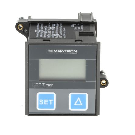 Tempatron 时间继电器, 18 → 264 V ac, 18 → 300V 直流, 1触点, 时间范围 0.01 → 99.9 min, 0.01 → 99.9 h, 0.1