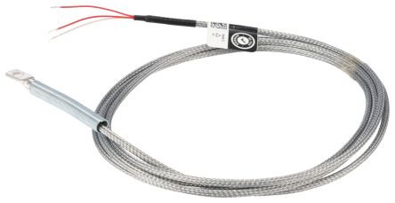 RS PRO PT100 Temperature Sensor, 9.4mm Dia, 26mm Long, 3 Wire, 400°C Max
