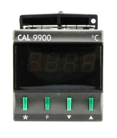 CAL 9900 PID Temperaturregler, 2 X Relais Ausgang, 115 Vac, 48 X 48mm
