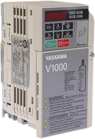 Omron V1000, 1-Phasen Frequenzumrichter 0,37 KW, 230 V Ac / 1,6 A 0.1 → 400Hz Für Wechselstrommotoren