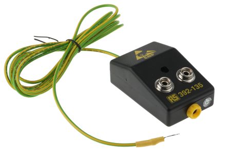 RS PRO 防静电接地盒, 环形接线端子连接