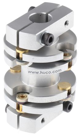Huco Specialist Coupling, 33.5mm Outside Diameter, 10mm Bore, 50.8mm Length Coupler
