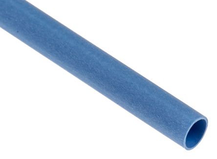 RS PRO Heat Shrink Tubing, Blue 3.2mm Sleeve Dia. X 1.2m Length 2:1 Ratio