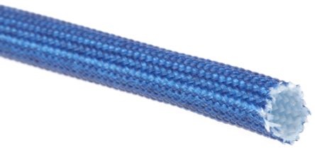 RS PRO 丙烯酸玻璃纤维电缆套管, 蓝色, 4mm直径, 5m长