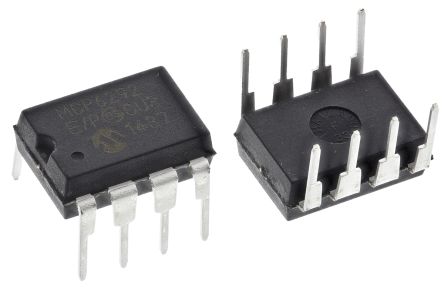Microchip Operationsverstärker THT PDIP, Einzeln Typ. 3 V, 5 V, 8-Pin