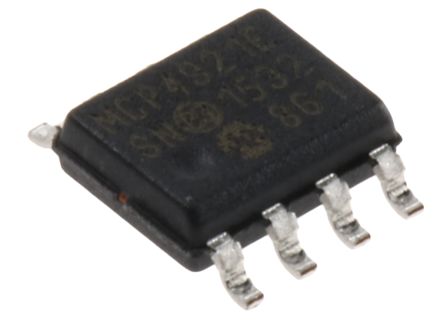 Microchip 12 Bit DAC MCP4921-E/SN, SOIC, 8-Pin, Interface Seriell (SPI/Microwire)