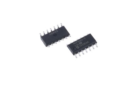 Microchip 12-Bit ADC MCP3204-CI/SL Quad, 100ksps SOIC, 14-Pin