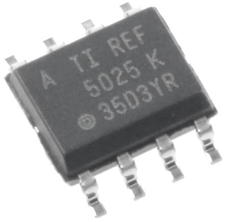 Texas Instruments Spannungsreferenz, 2.5V SOIC, 18 V Max., Fest, 8-Pin, ±0.05 %, Serie, 10mA