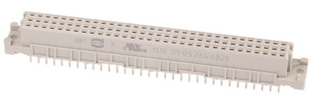 HARTING 64 Way 2.54mm Pitch, Type C Class C2, 2 Row, Straight DIN 41612 Connector, Socket