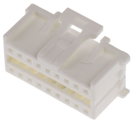 Molex MicroClasp Steckverbindergehäuse Buchse 2mm, 18-polig / 2-reihig Gerade, Kabelmontage Für Kabel-Platinen-Buchse