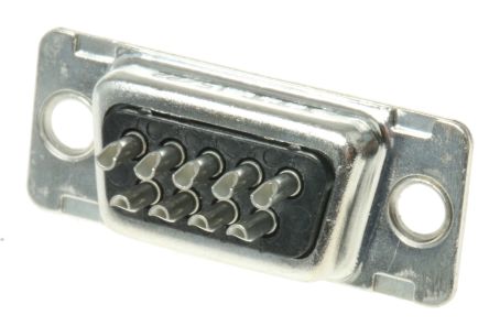 ITT Cannon D* Sub-D Steckverbinder E Buchse, 9-polig, Tafelmontage Lötanschluss