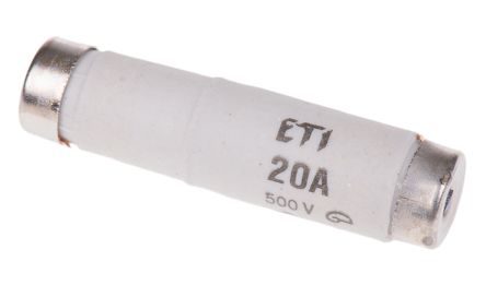 ETI DIAZED-Sicherung, Typ DI, Anwendungsbereich GG - GL, 20A, 500V Ac, E16 Gewinde
