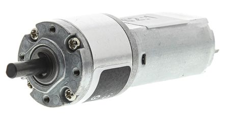 RS PRO Bürsten-Getriebemotor Bis 20 Ncm, 12 V Dc / 1,5 W, Wellen-Ø 4mm, 22mm X 54mm