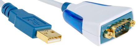 FTDI Chip Cable Convertidor US232R-10-BULK, Conector A USB A, Conector B DB-9