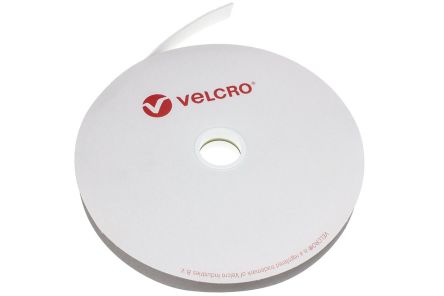 Velcro Druckverschluss Klettband, 20mm X 10m, Weiß