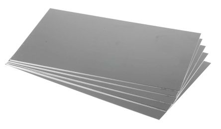 RS PRO 实心铝板, 厚1.2mm, 长200mm