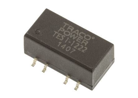 TRACOPOWER TES 1 DC/DC-Wandler 1W 12 V Dc IN, ±12V Dc OUT / ±40mA 1.5kV Dc Isoliert