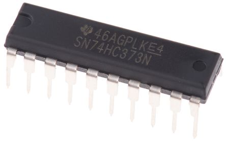 Texas Instruments Texas 8bit Register HC Transparent D-Typ 3 Zustände, PDIP 20-Pin