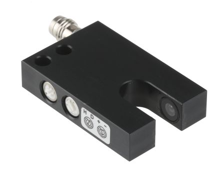 Pepperl + Fuchs Optischer Sensor, Durchgangsstrahl, Bereich 10 Mm, PNP Ausgang, 3-poliger M8-Steckverbinder