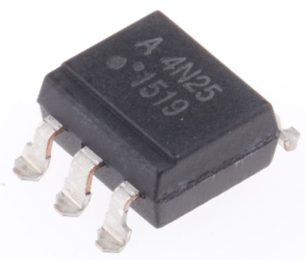 Broadcom SMD Optokoppler DC-In / Transistor-Out, 6-Pin PDIP, Isolation 2,5 KV Eff