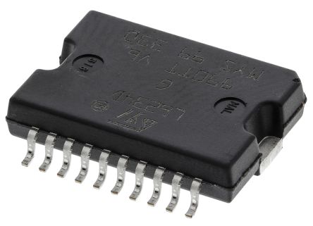 STMicroelectronics Motor Driver IC L6234PD, 4A, PowerSO, 20-Pin, BLDC, 3-phasig