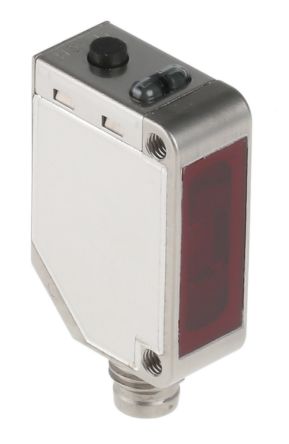 Omron E3ZM Kubisch Optischer Sensor, Reflektierend, Bereich 500 Mm, PNP Ausgang, 4-poliger M8-Steckverbinder