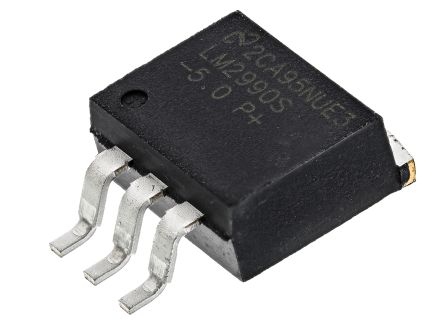 Texas Instruments Spannungsregler 1A, 1 Niedrige Abfallspannung D2PAK (TO-263), 3-Pin, Fest