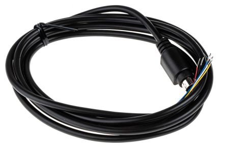 RS PRO Male PS/2 To Unterminated, Cable 2m